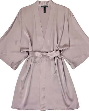Silk Classic Short Kimono Dusk