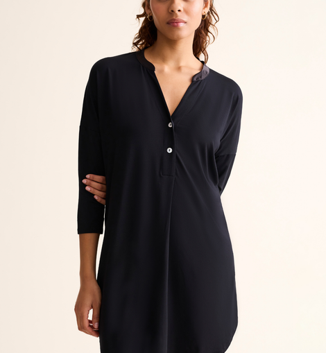 Dolman Nightshirt Black