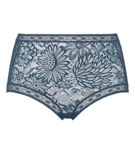 Volute High Waisted Brief Ocean