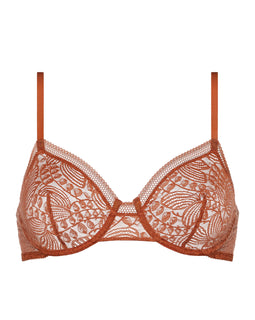 Cerise Full Cup Bra