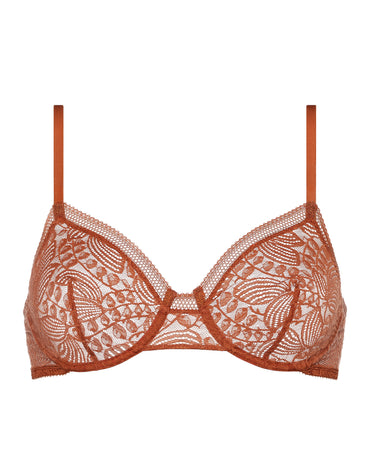 Cerise Full Cup Bra