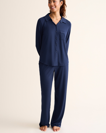 Long Pj Set Ink