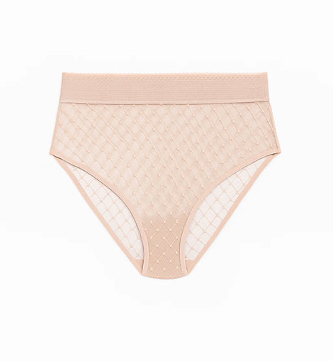 Cosmo High Waisted Brief | Blush