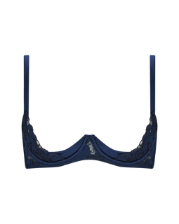 Arella Quarter Cup & Thong Set Indigo