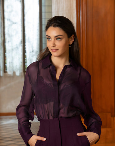 Variations Desir Blouse Purple