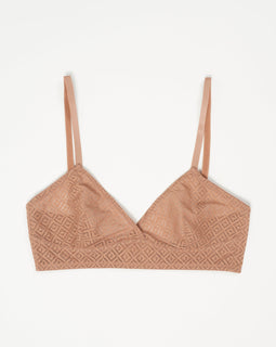 Betty Wireless Bra Bronze