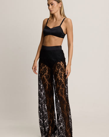 Je m'appelle Sophie Long Pants Black