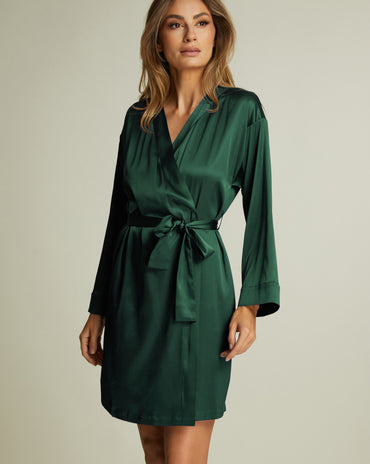 Royal Jewel Mini Robe Green