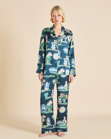 Lila Giotto Blue Plate Pyjamas