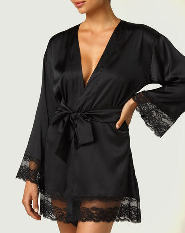 SERAPHINE Robe Black