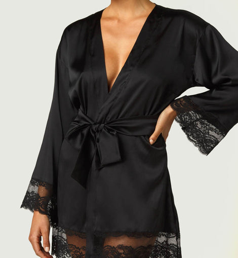 SERAPHINE Robe Black