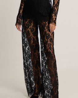 Je m'appelle Sophie Long Pants Black