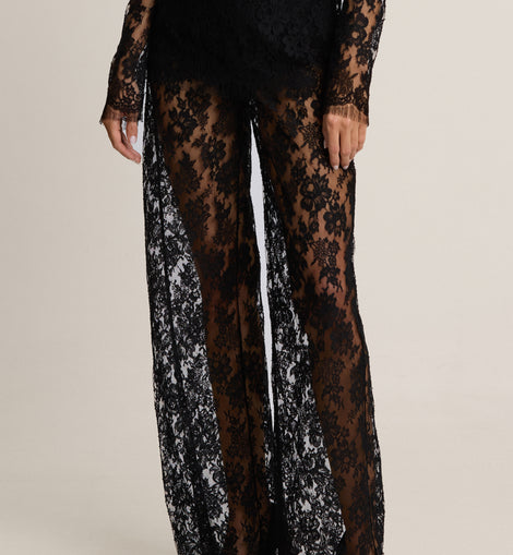 Je m'appelle Sophie Long Pants Black