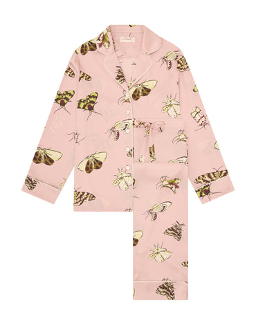 Lila Elda Pink Moth Pyjamas