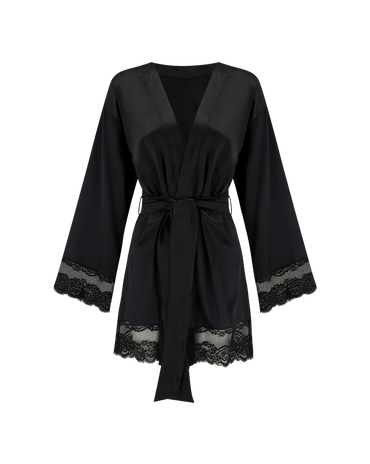 SERAPHINE Robe Black