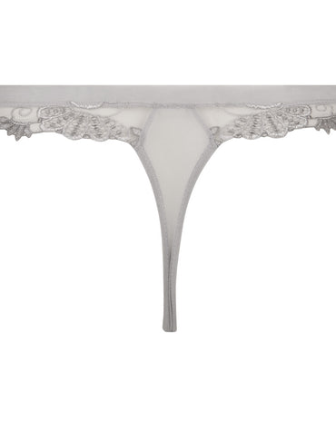Dressing Floral Thong Silver